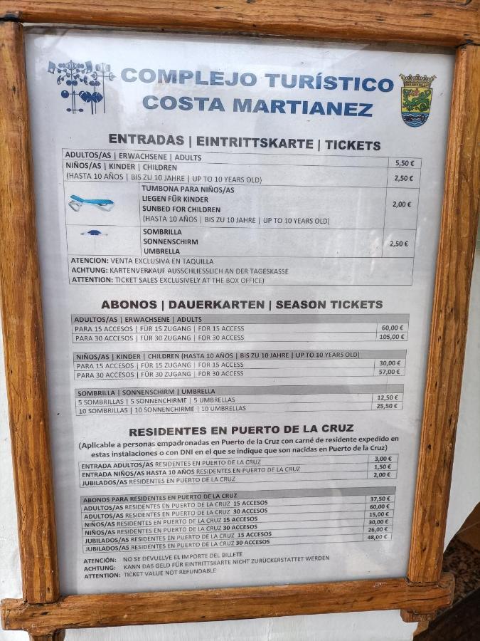 Casa Bianca Wifi5G 56M2 Doubleroom Puerto de la Cruz  Exteriör bild